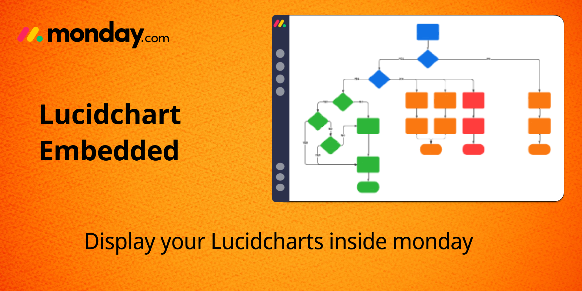 Display a Lucidchart diagram inside monday.com.